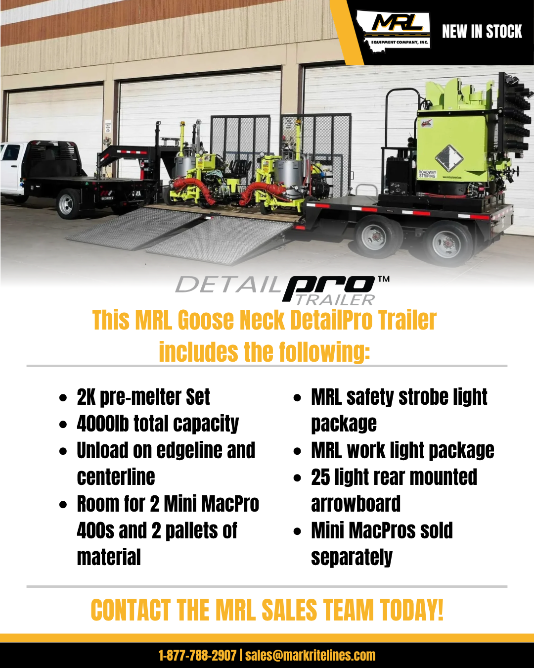 DetailPro Trailer-Goose Neck
